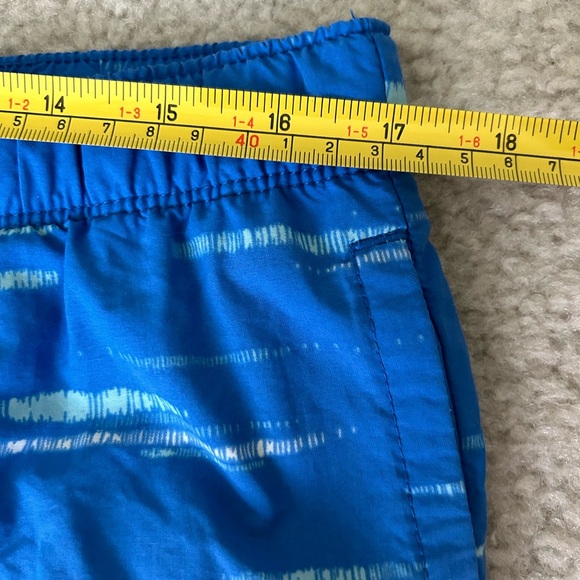 Columbia Mens Blue Swim Trunks Lined  Shorts Size M Belted Omni Shade - Picture 9 of 10